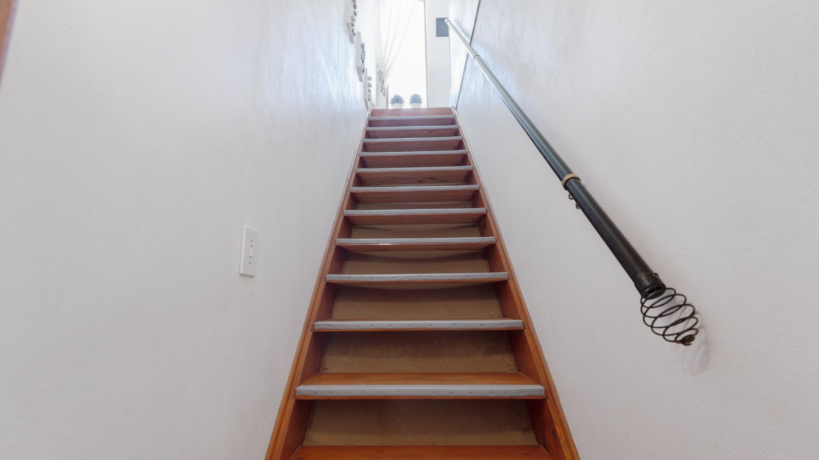 Stairs up to Blue Whale
